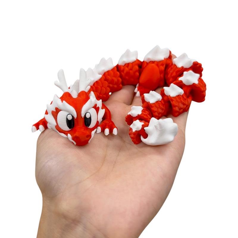 Mini Baby Animals - Cute 3D Printed Articulated Toy Figures - Collectible Figurines Decor