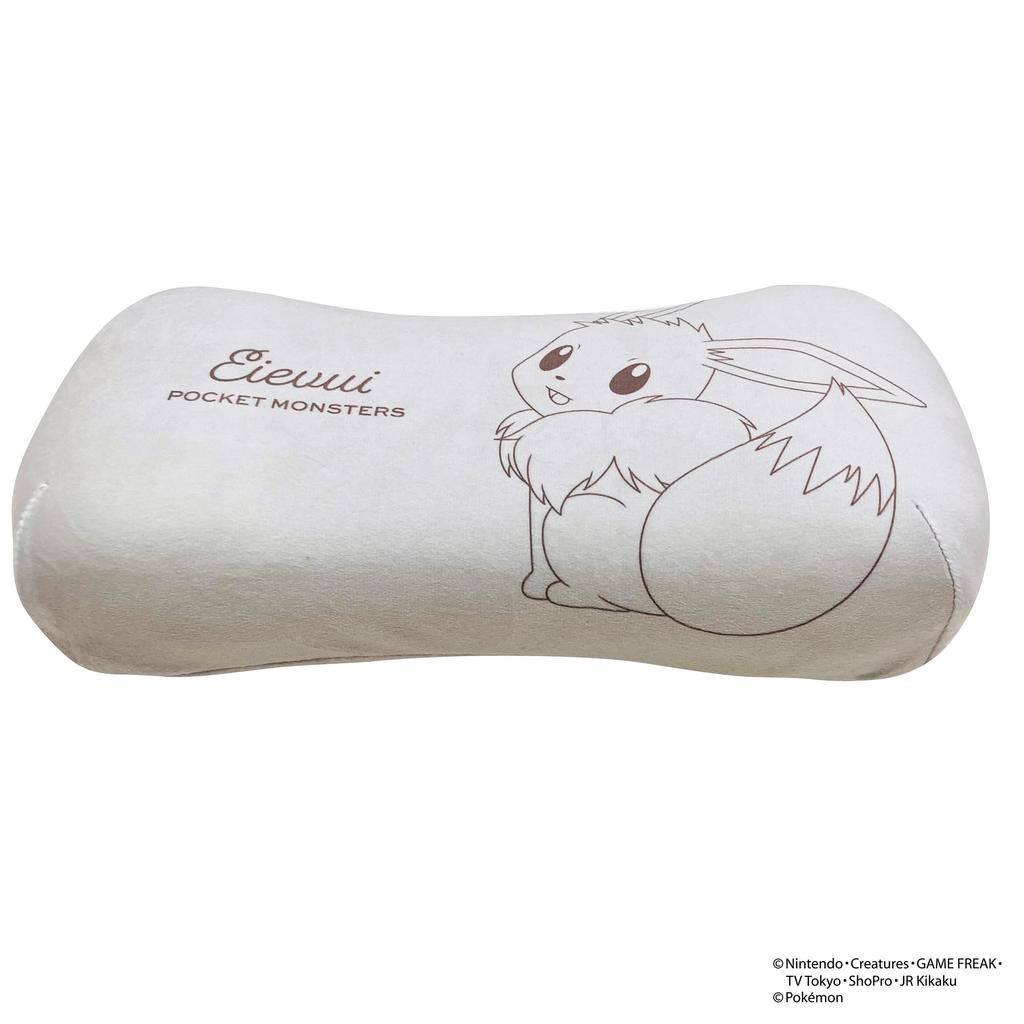 MORIPiLO Morishita подушка из пены с эффектом памяти Pokemon Eevee 15x31 см, подушка для поддержки талии и спины, мягкая игрушка, подушка Pokemon Pastel Beige 4621201