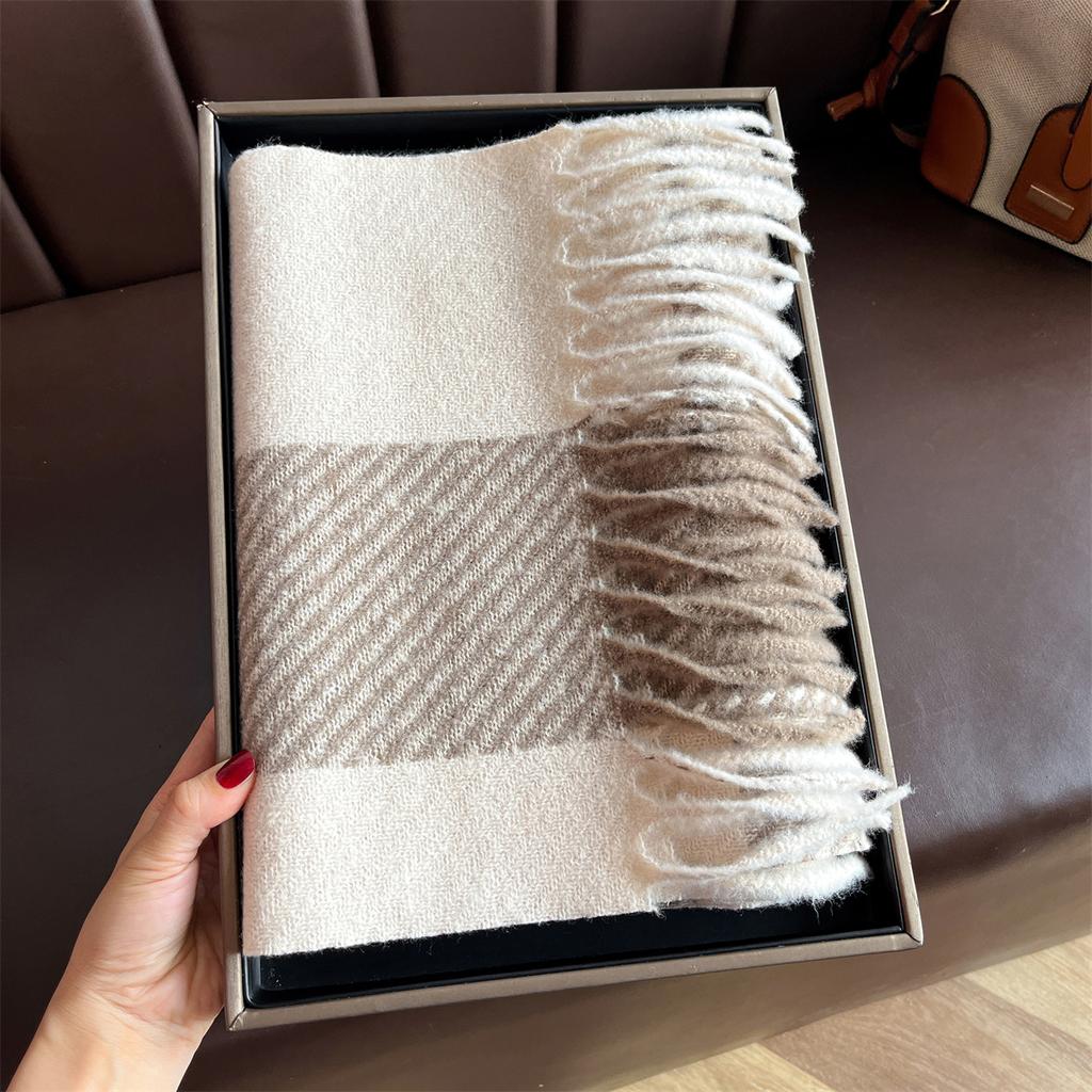 Роскошный зимний кашемировый шарф женский дизайн теплое пашминовое одеяло пончо шарфы женские шали накидки толстый платок буфанда