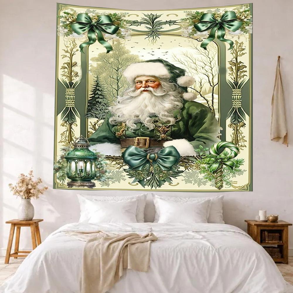 Christmas Wall Decor Tapestry Art For Pet Memorial Birthdaywedding Party Backdrop Family Gift