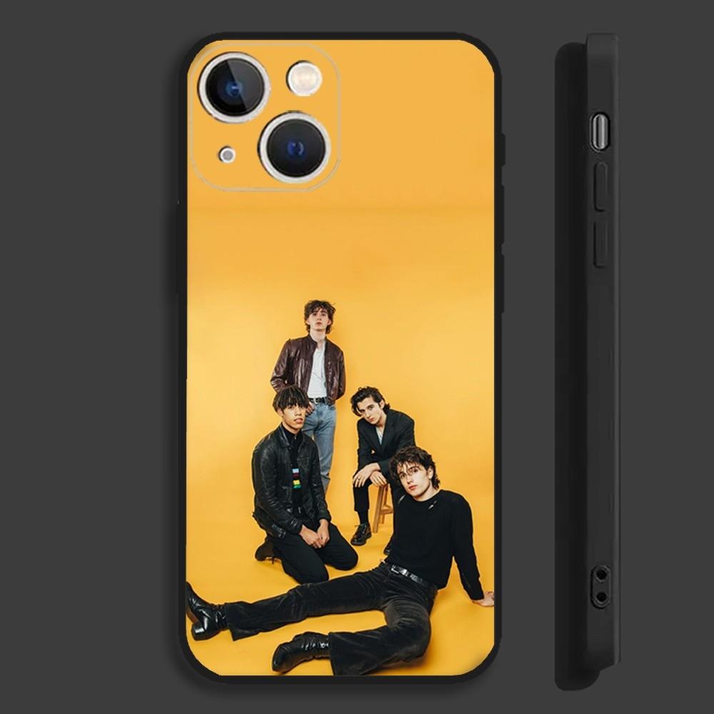 Чехол для телефона The 1975 About You для iPhone 16,15,14,13,12,11,Pro,Max,Plus,Mini,X,XS,XR,8,7,6,S,SE Мягкий черный чехол