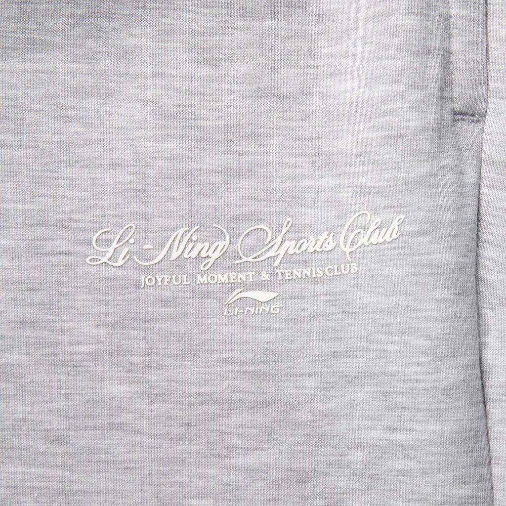 Li Ning Серия спортивной моды Повседневные Простые Однотонные Зауженные Свободные Удобные Эластичные Универсальные Вязаные Спортивные штаны Мужские брюки AKLVA34-2