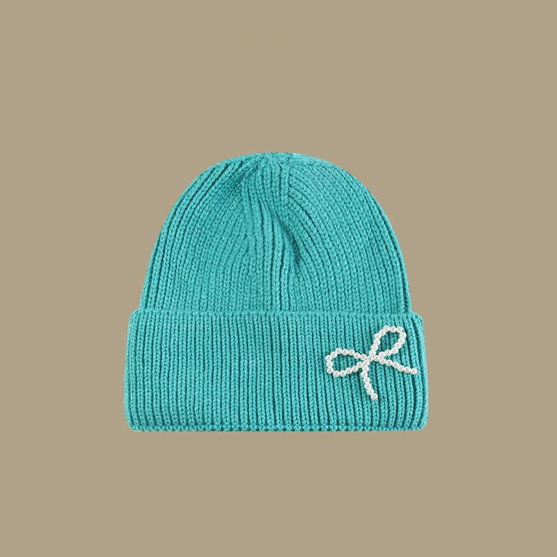 Галстук-бабочка Вязаная шапка Шапка шерстяная пряжа манжета вязаная шапка повседневная флисовая теплая вязаная шапка