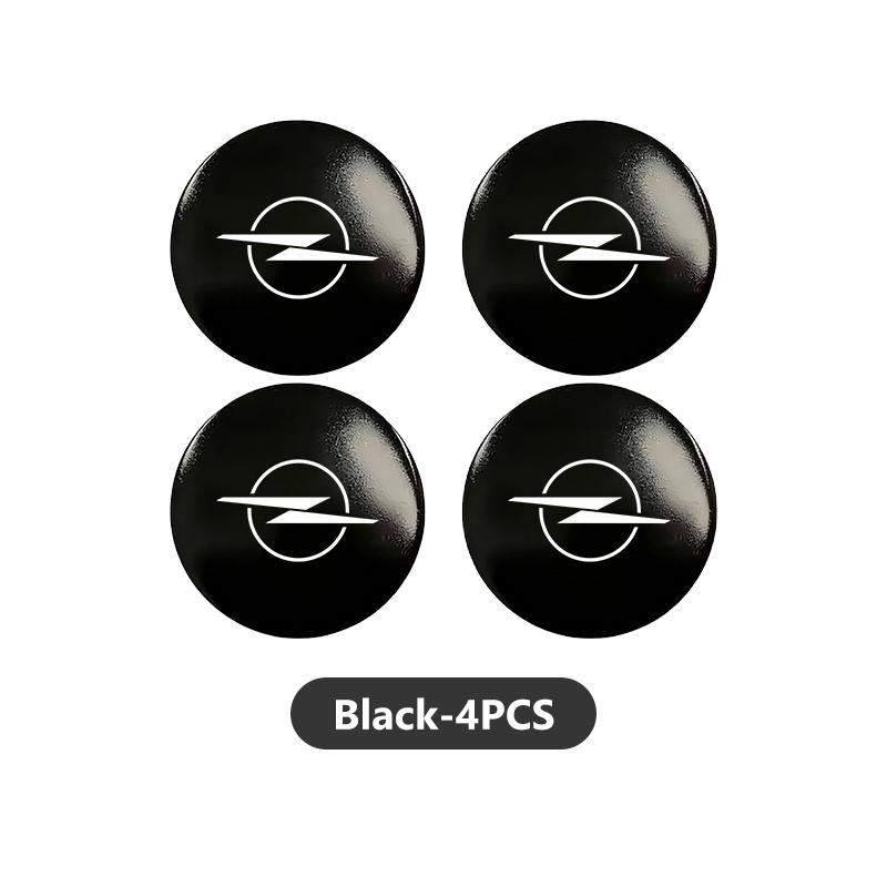 For Opel Car Emblem Wheel Hub Center Cap Stickers Tire Center Cover Badge Decal Accessories Insignia Corsa Zafira Meriva Mokka