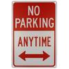 Vintage No Parking Anytime Metal Tin Signs Posters Plaque Iron Painting Decoration for Garage Outdoors Home Club Bar Wall Decor