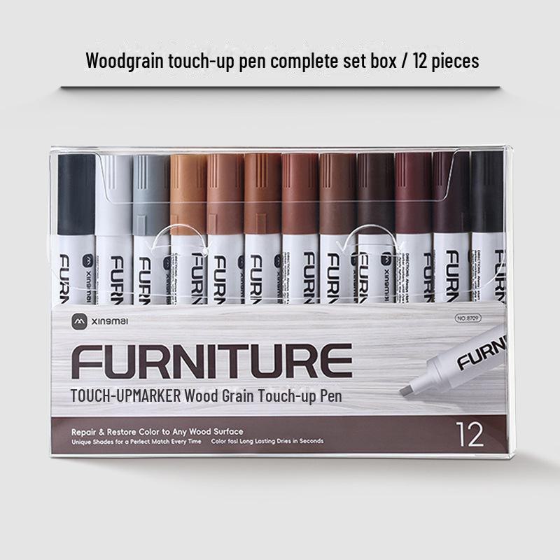 Маркер для ремонта мебели с текстурой дерева от царапин