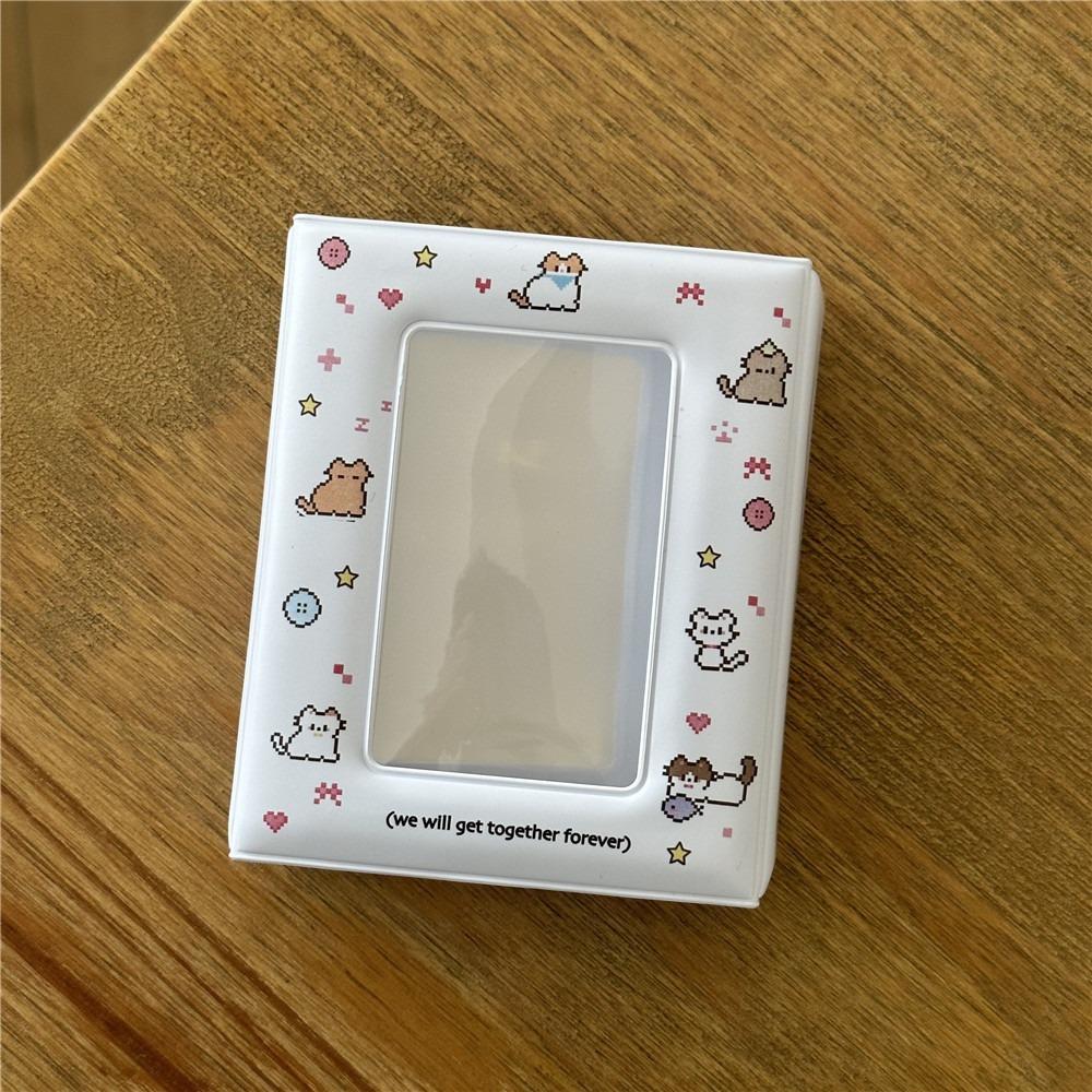 3 Inch Photocard Binder Cute Cat Idol Card Collect Book High Quality Collectible Card Album Unisex