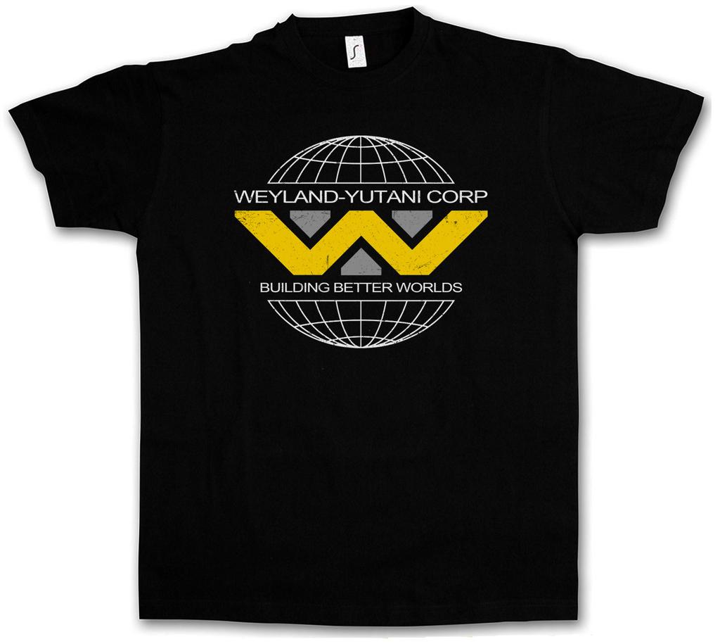 WEYLAND YUTANI II T-Shirt Mens Womens Tees Top Corp Corporatin Alien Ripley Movie Aliens Prometheus