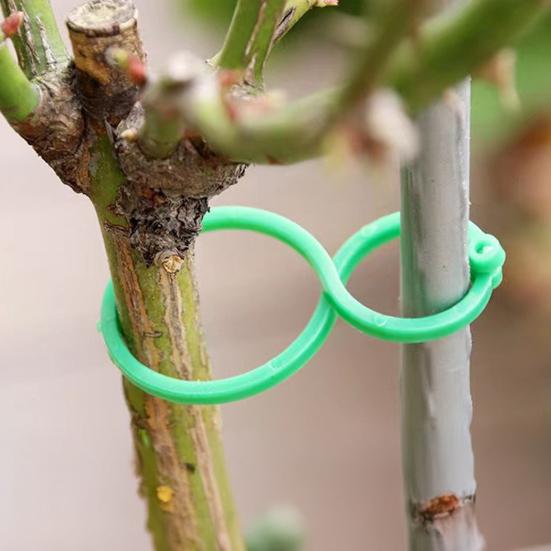 Garden Plant Clips Reusable Plant Support Ties Climbing Plants Clips Vine Support Clips for Indoor Outdoor Gardening