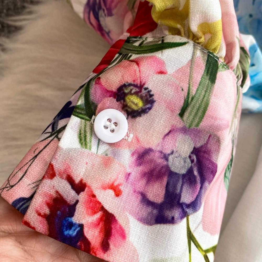 Весна Осень Женские Винтажные Дворцовые Принты Подиумные Платья Рубашка С Отложным Воротником Длинные Макси Праздничные Платья Для Вечеринок