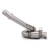 ZX10R Stainless Steel Rotary Mid-Section Exhaust Pipe (2009-2020)