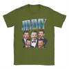 Мужская футболка Jimmy Kimmel 100% хлопок топы удивительные футболки с коротким рукавом и круглым вырезом футболки больших размеров