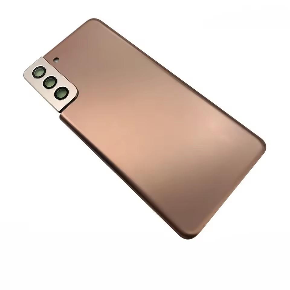 Задняя крышка аккумулятора для Samsung Galaxy S21 G991 S22 Plus G996 Запасные части корпуса с объективом камеры