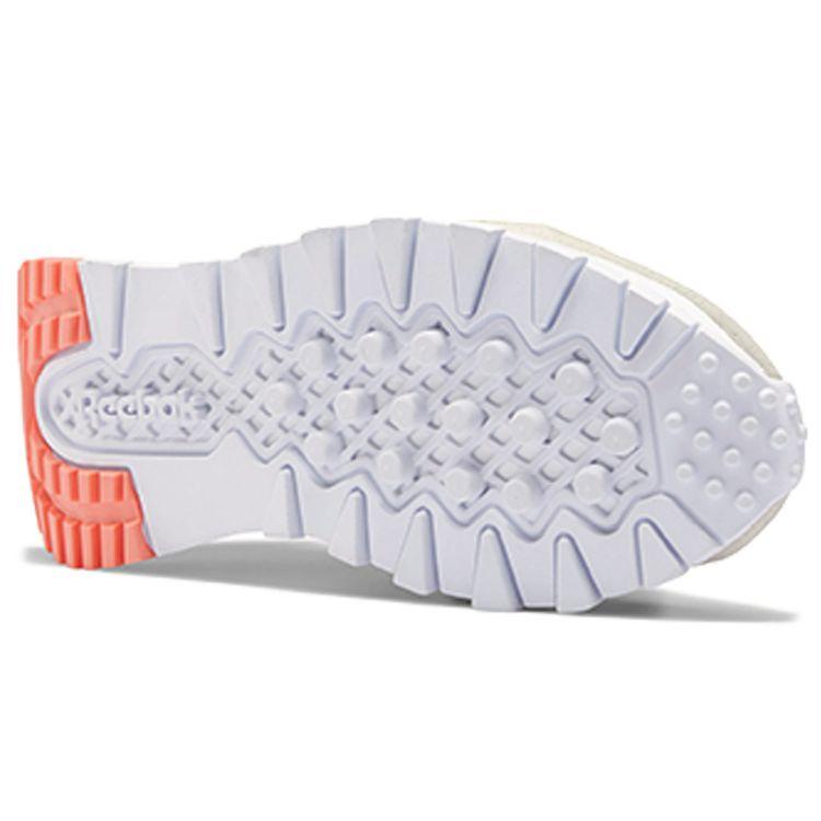 Reebok Классические кожаные женские кроссовки Legacy White Orange Flare Digital-Glow FY7435