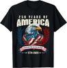 250 лет Америка Юбилей 250-й День Независимости Унисекс Футболка S - 5XL