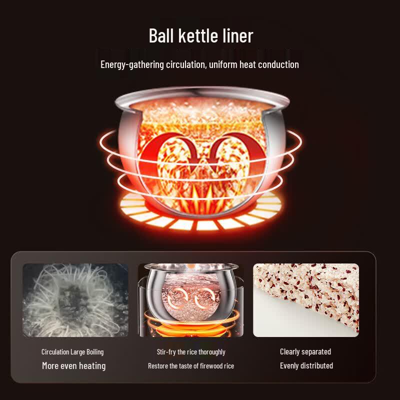 SUPOR 5L Stainless Steel Smart Rice Cooker