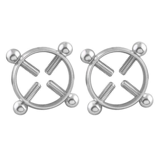 Модные присоски для сосков, стильные широко применяемые кольца для поддельного пирсинга, непирсинговые регулируемые зажимы для сосков, кольца