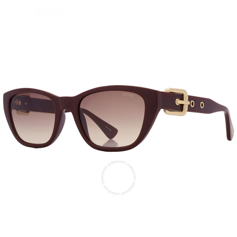 Женские солнцезащитные очки MoSchino Brown Cat Eye MoS130 S 0lhf Ha 55
