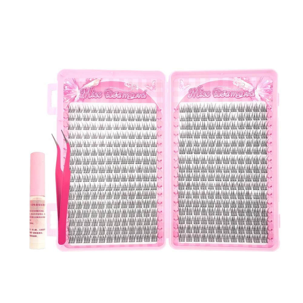 32 Rows Eyelash Extension Wispy Cluster Eyelashes Lash Bond Individual Eyelashes Holidays