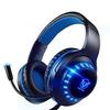 Pacrate Casque Filaire Gaming PS4 Switch Casque Gamer Avec Micro Réglable Anti Bruit LED Lampe Stéréo Basse 3.5mm Xbox One PS4 PC La