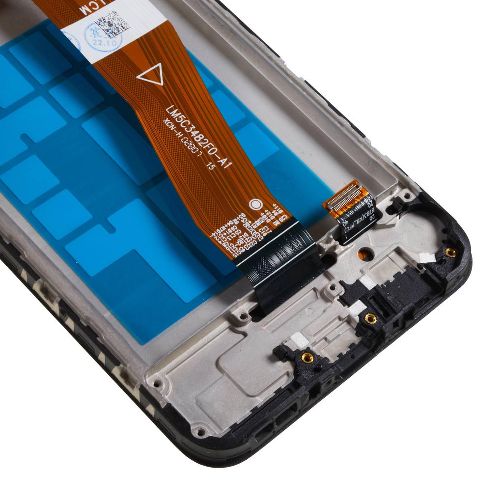 For Samsung Galaxy A03s (164.2 x 75.9 x 9.1mm) A037 Grade B LCD Screen and Digitizer Assembly+Frame Replacement Part (without Logo)