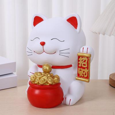 Копилка Lucky Cat, горшок для мелочи, копилка фигурок процветания, банка для сбережений