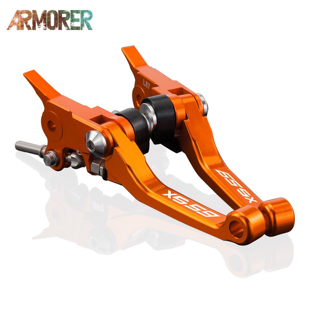 Motorcycle Accessories For KTM 65SX 65 SX  sx 65 Pit Dirt Bike Pivot Brake Clutch Levers 2014 2015 2016 2017