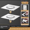 Bathroom Floor Drain Anti-Odor Press-Type Pop-Up Core Seal Cover, Universal Foot-Activated Anti-Odor Device for Bathroom Drains