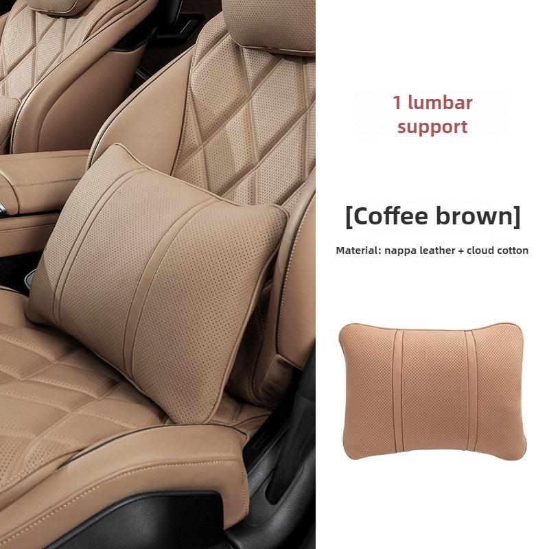 NEW Top Quality Car Headrest Neck Support Seat For Maybach Design S Class Soft Universal Adjustable Car Neck Pillow Waist Pillow