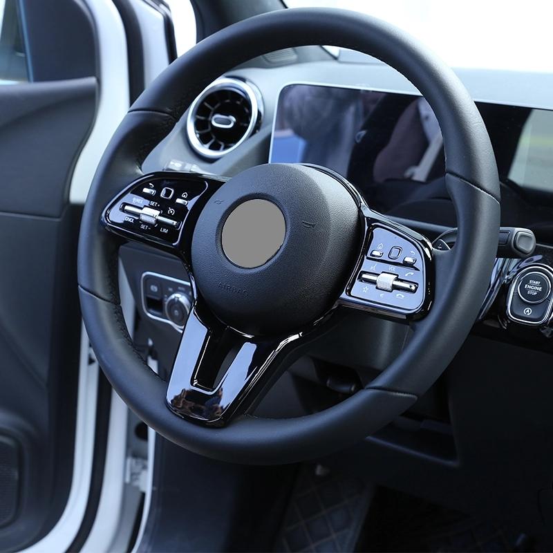 Накладка на рулевое колесо автомобиляДля Mercedes Benz ABCEG CLA CLS GLC GLE GLS EQC GLB W177 W247 W205 W213 C257 X253 W167 W463 X247