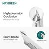 MR.GREEN Cuticle Nippers Gorgeous Colorful Cuticle Scissors Nail Manicure Clippers Trimmer Dead Skin Remover Cutters Beauty Tool (MR-1050)