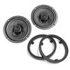 CGP 17cm 6.5-inch 180W Car Coaxial Speaker with Baffle Set for Mitsubishi Vehicles, CGP-ZD658-SM13