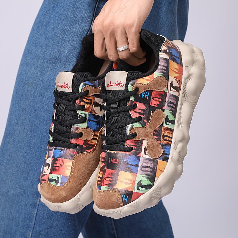 Мужская обувь Широкие ноги Толстые туфли с большим носком Широкий носок Повседневная обувь для мужчин Кроссовки Мужская повседневная обувь Мужская обувь теннис Роскошная обувь