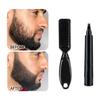 Waterproof Four Prong Beard Pen Beard Brush Broken Hair Brush Beard Dye Pen