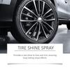 RAYHONG Tire Shine Spray Wheel Tire Shine Care Cleaning Polishing Coating Liquid Coating Agent