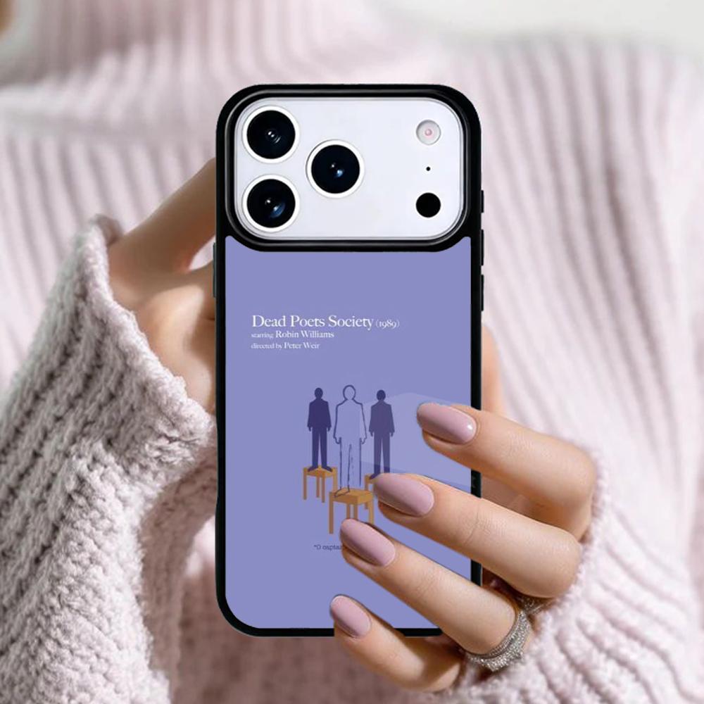 Общество мертвых поэтов Пять веков стихов Чехол для телефона для Apple iPhone 17 Air 16E 15 14 Plus 13 12 11 Pro Max Mini Funda Cover