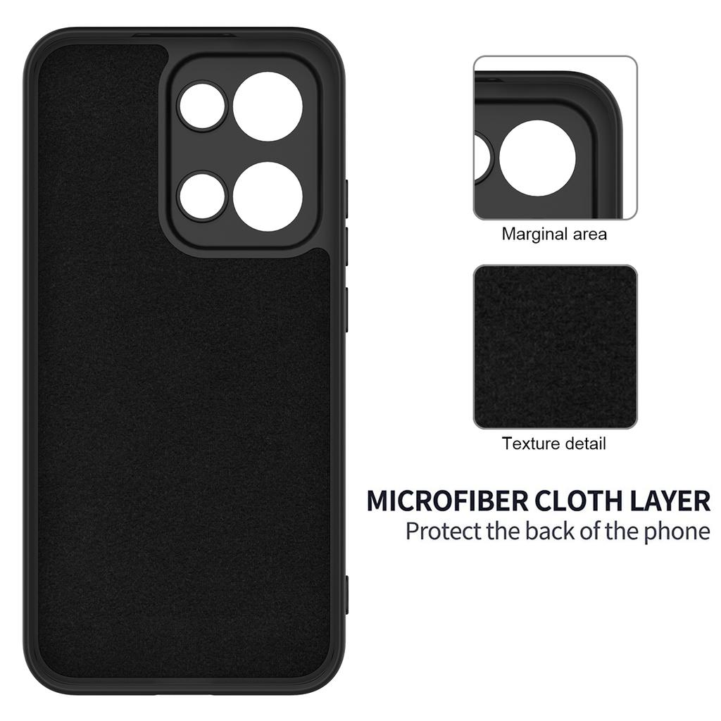 Для Oppo Reno13 5G (Глобальный) Чехол из жидкого силикона, задняя крышка для телефона с ремешком для руки