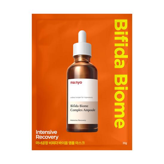 Manyo Factory Bifida Biome Ампульная маска для кожи Барьер 10 листов