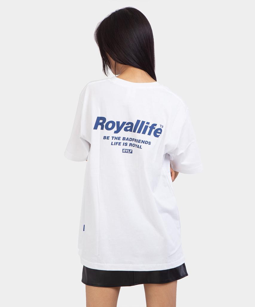ROYALLIFE Футболка с коротким рукавом 'Будь Друзьями' (Rl701 Будь Другом Футболка) - белый
