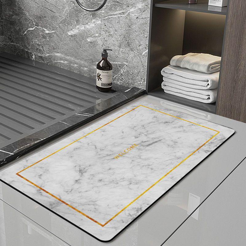 Диатомовая подушка абсорбирующая туалет ванная комната нескользящий коврик для ног туалет быстросохнущий придверный коврик можно стирать простой бытовой