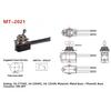 High Mechanical Life 2 Pin Rocker Switch ON OFF Metal Base For Toggle Application Industrial Electrical Equipment Supply