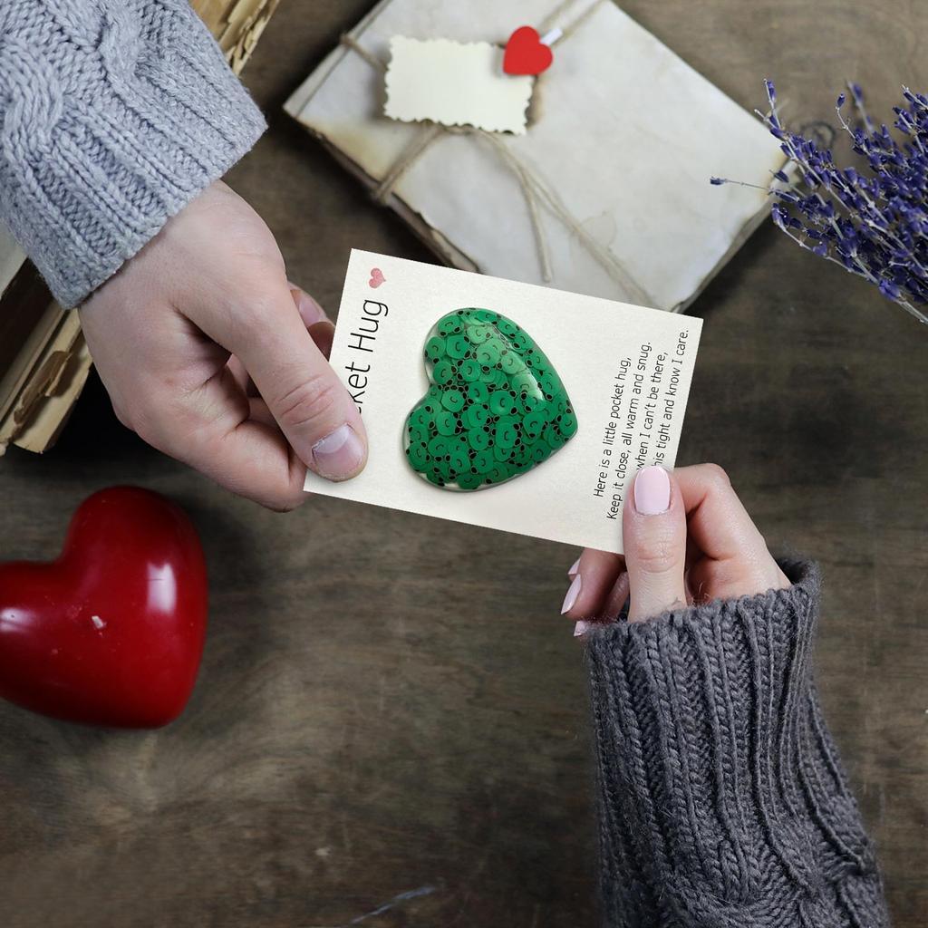 Pocket Hugging Heart  Cute Pocket Hugging Decoration Special Encouragement Birthday Wedding Banquet Valentine's Day Gift Ornament