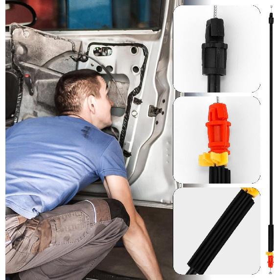 Inside Door Handle Cable, Front Door Lock Release Cable Inside Door Handle Latch Release Cable for 2007-2014 Chevy Silverado Tahoe Escalade for Power