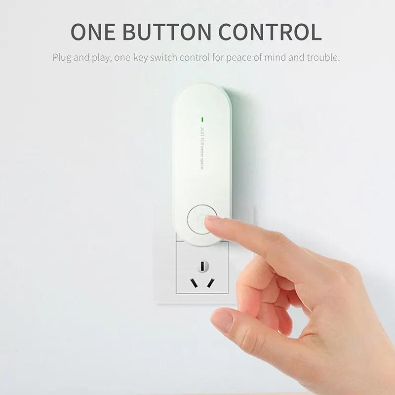 Мини-очиститель воздуха с отрицательными ионами, вилка США, дезодорант для домашних животных, удаление формальдегида, дезодорант для туалета с маслом, удаление пассивного курения