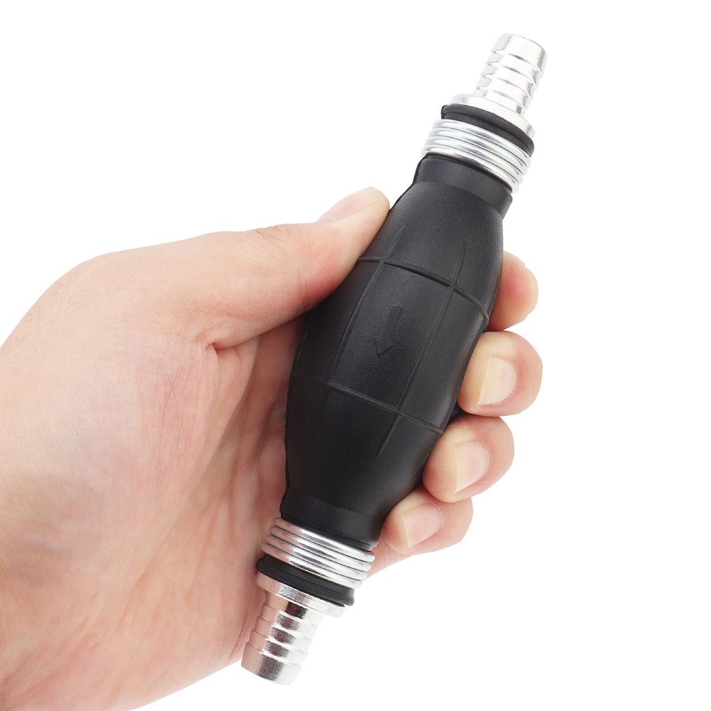 Ручной насос для подачи топлива 6 мм / 8 мм / 10 мм / 12 мм, топливный насос для подкачки бензина с 4 хомутами для автомобиля, лодки, мотоцикла, скутера