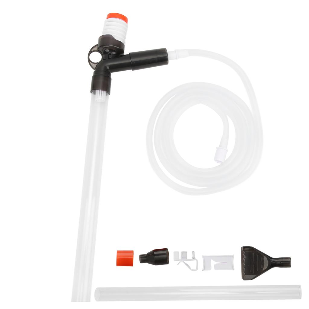 Fish Tank Gravel Cleaner Pneumatic Universal Quick Plastic Aquarium Water Changer with Air Pressure