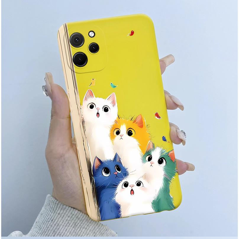 Чехол для Huawei Nova Y61 Мягкий силикон ТПУ Милый Чехол-бампер с Пандой для Huawei Nova Y 61 62 Y61 Y62 Plus Чехол NovaY61 Fundas