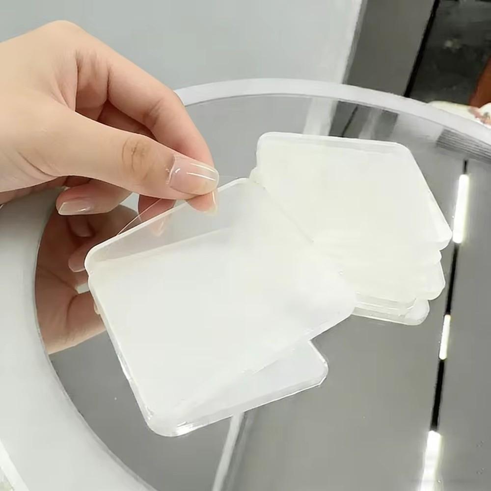 5 шт. Высокая прозрачность DIY Магнит на холодильник Круглый Квадратный Наклейка на холодильник Самоклеящийся Материал Упаковка Акриловый Фото Магнит