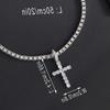 Циркониевый крест, роскошный кулон высшего качества, модное персонализированное ожерелье для мужчин и женщин.