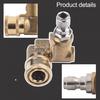 Secure And Reliable Swivel Brass Coupler Angles Construction
